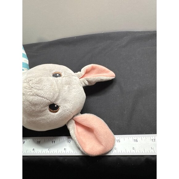 Kohls Cares 16” Goodnight Moon Plush Bunny Rabbit in Striped Pajamas Plush - Picture 5 of 6